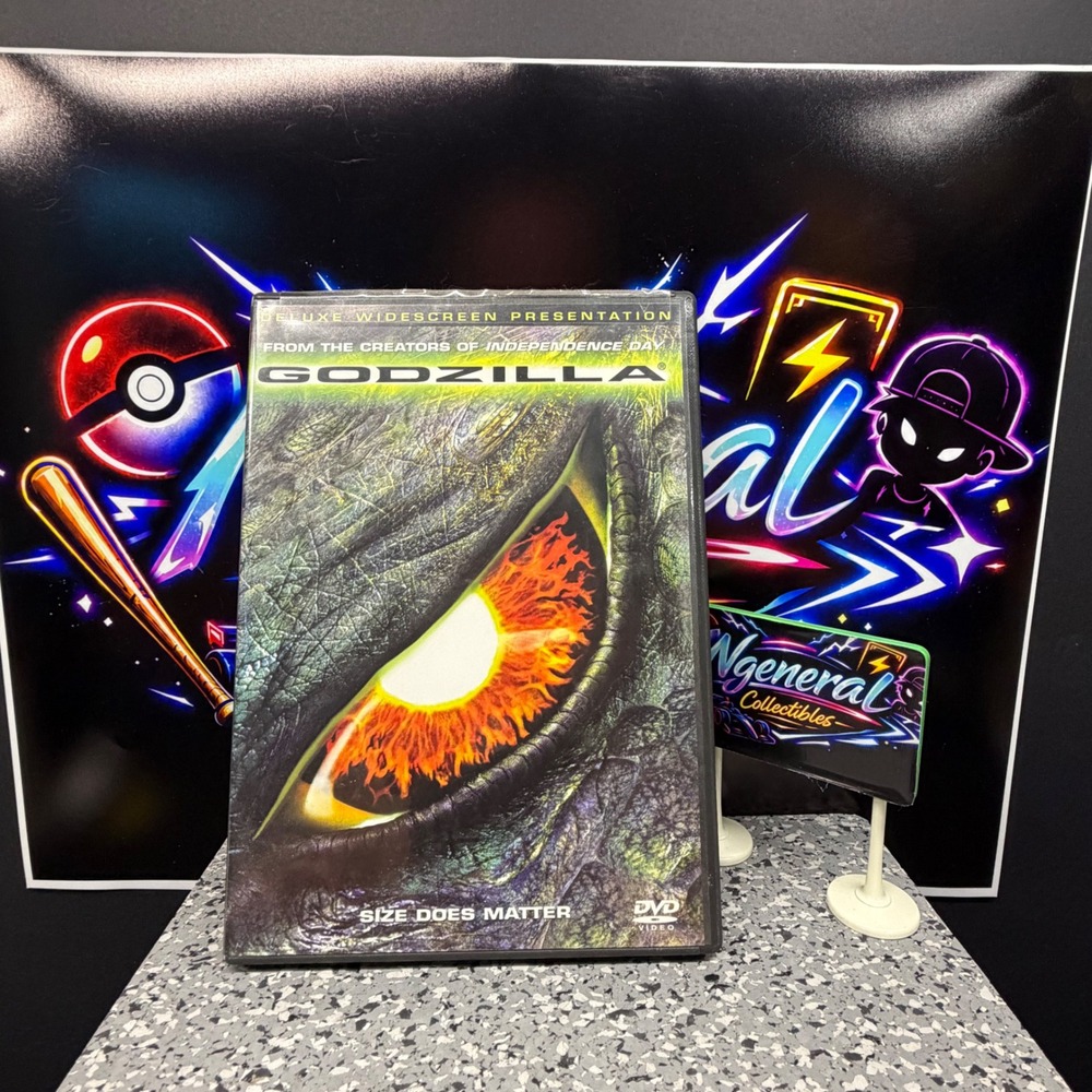 Godzilla 1998 DVD Deluxe Widescreen Presentation TriStar Pictures 043396231290